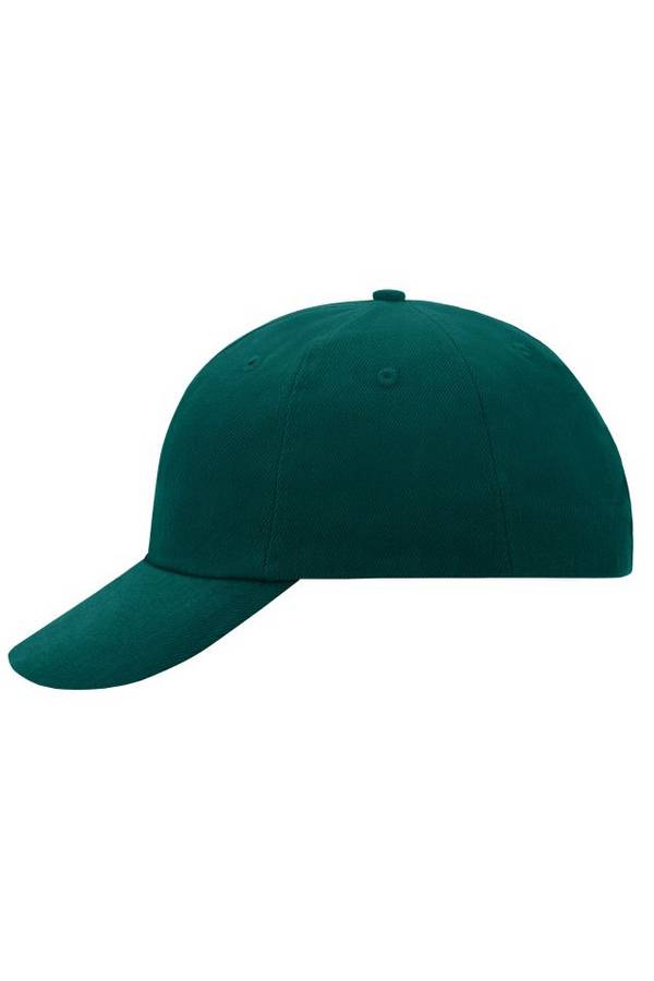 6 Panel Raver Cap Klassisches Allround-Cap in zahlreichen Farbvarianten grün, Gr. one size