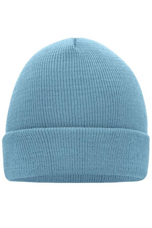 Knitted Cap Klassische Strickmütze in vielen Farben blau, Gr. one size