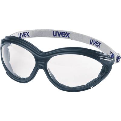 uvex  9188 Schutzbrille inkl. UV-Schutz Schwarz, Weiß EN 166-1 DIN 166-1 
