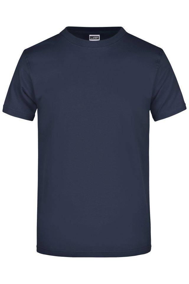 Round-T Heavy (180g/m²) Komfort-T-Shirt aus strapazierfähigem Single Jersey blau, Gr. 4XL-0
