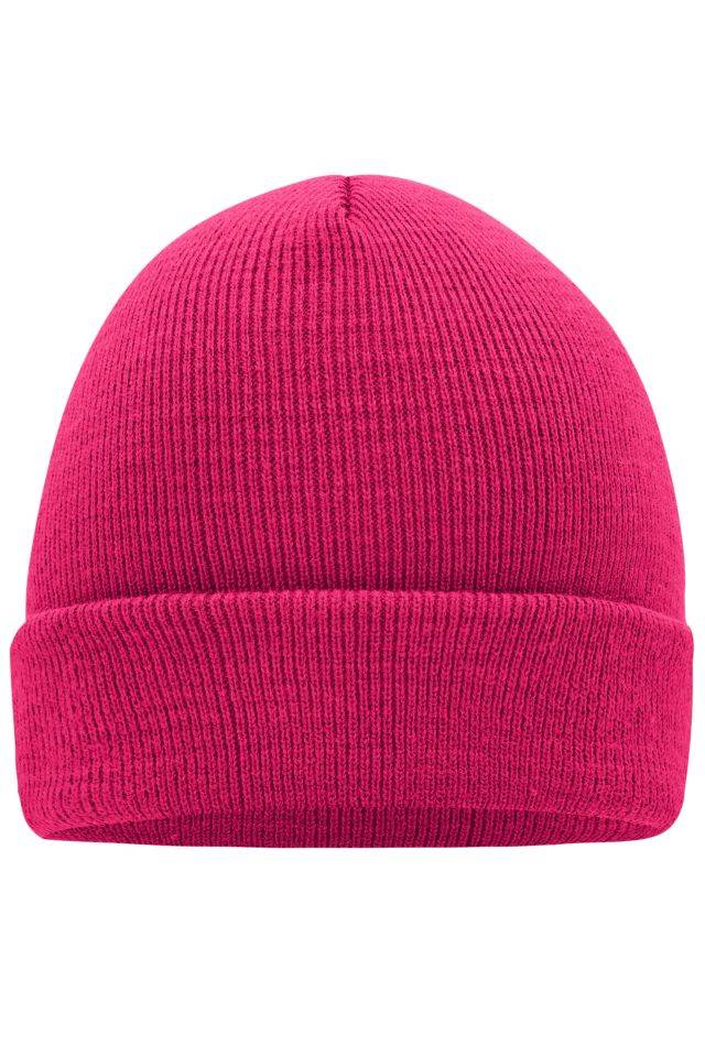Knitted Cap Klassische Strickmütze in vielen Farben pink, Gr. one size-0