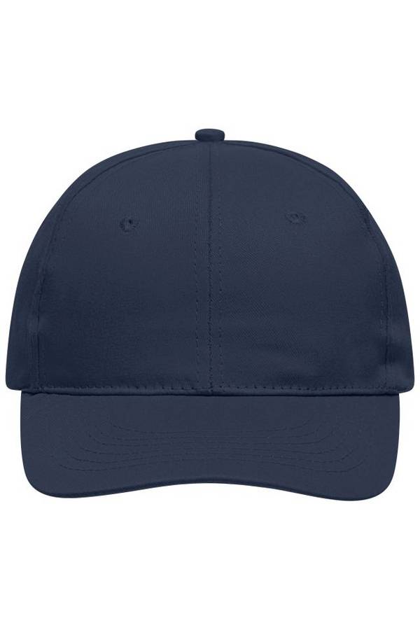 6 Panel Promo Cap Klassisches Promo Cap mit laminierten Frontpanels blau, Gr. one size
