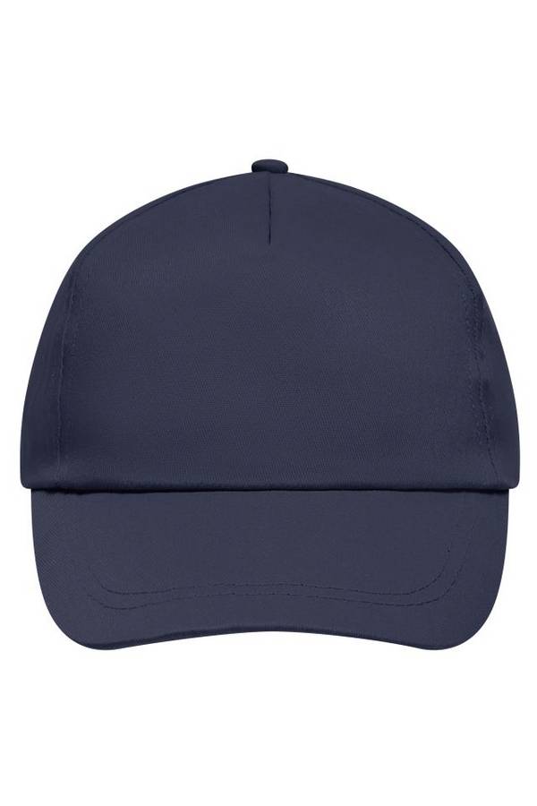 5 Panel Promo Cap Lightly Laminated Promo Cap mit leicht laminiertem Frontpanel blau, Gr. one size
