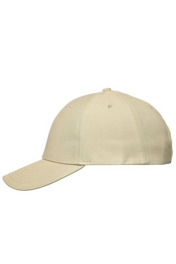 6 Panel Function Cap Weiche Microfaser Oberfläche braun, Gr. one size