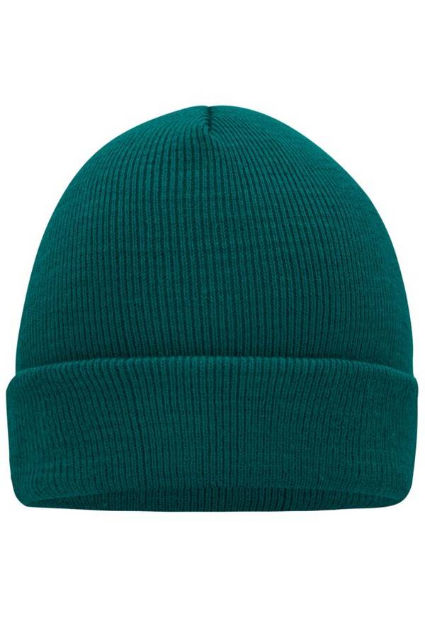 Knitted Cap Klassische Strickmütze in vielen Farben grün, Gr. one size