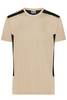 Men's Workwear T-Shirt - STRONG - Strapazierfähiges und pflegeleichtes T-Shirt mit schwarz/braun/grau, Gr. 5XL