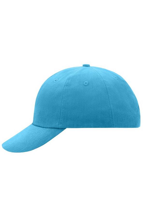 6 Panel Raver Cap Klassisches Allround-Cap in zahlreichen Farbvarianten blau, Gr. one size