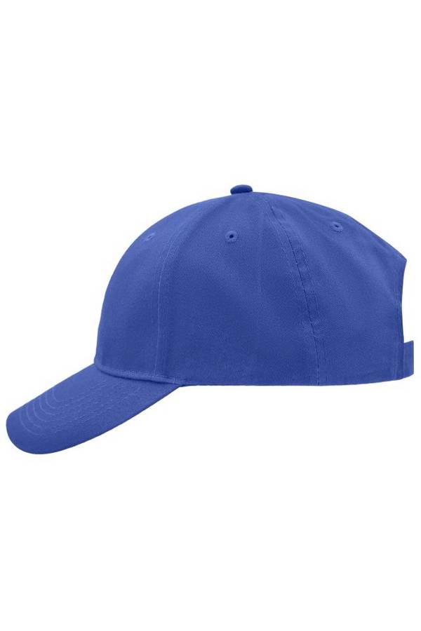 Brushed 6 Panel Cap Klassisches 6 Panel Cap mit gebürsteter Oberfläche blau, Gr. one size