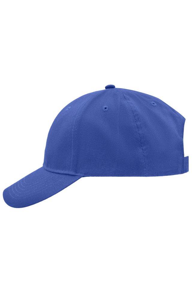 Brushed 6 Panel Cap Klassisches 6 Panel Cap mit gebürsteter Oberfläche blau, Gr. one size-0