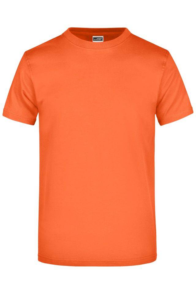 Round-T Heavy (180g/m²) Komfort-T-Shirt aus strapazierfähigem Single Jersey orange, Gr. XXL-0