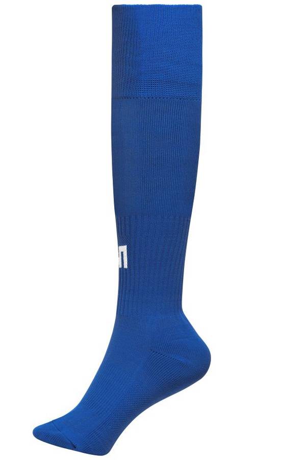 Team Socks Stutzenstrumpf für Kinder und Erwachsene blau, Gr. S