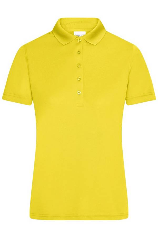 Ladies' Active Polo Polo aus Funktions-Polyester für Promotion, Sport und Freizeit gelb, Gr. XXL