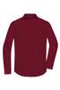 Men's Shirt Longsleeve Poplin Klassisches Shirt aus pflegeleichtem Mischgewebe rot/weinrot, Gr. XXL