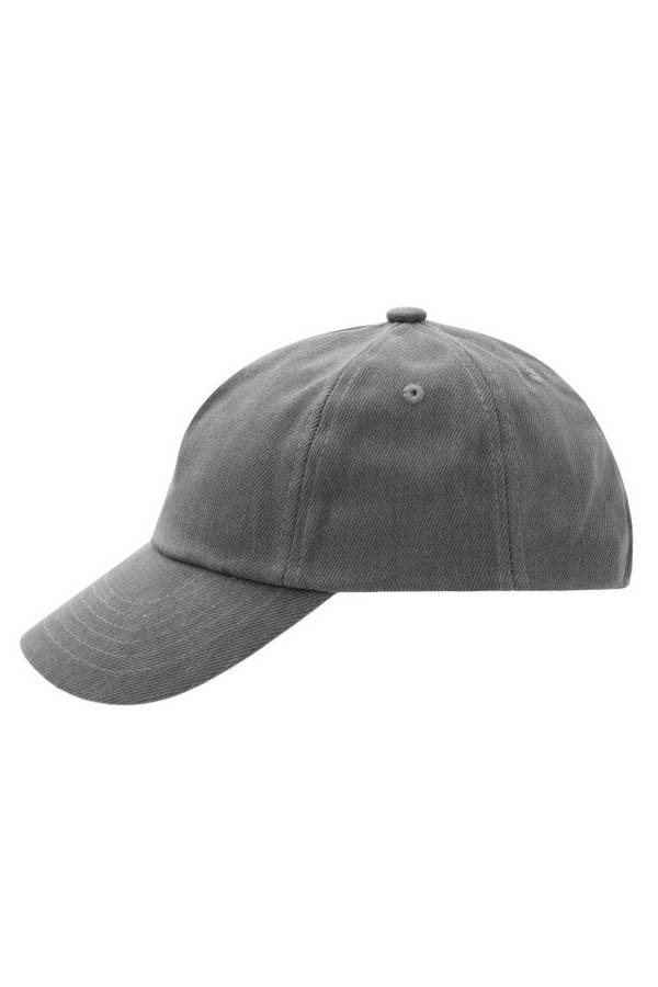 5 Panel Kids' Cap Trendiges Kinder Cap mit großem Schild grau, Gr. one size