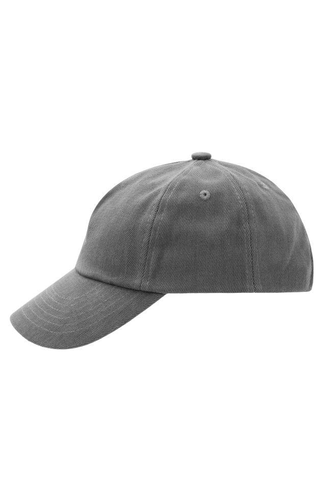 5 Panel Kids' Cap Trendiges Kinder Cap mit großem Schild grau, Gr. one size-0
