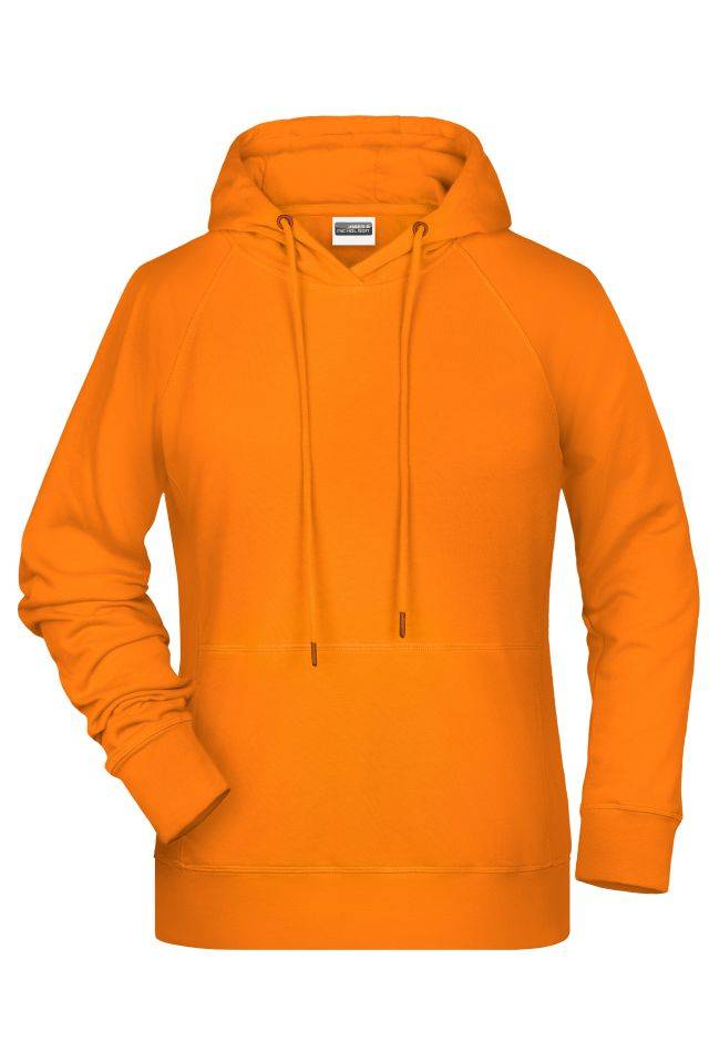 Ladies' Hoody Kapuzensweat mit Raglanärmeln orange, Gr. L-0