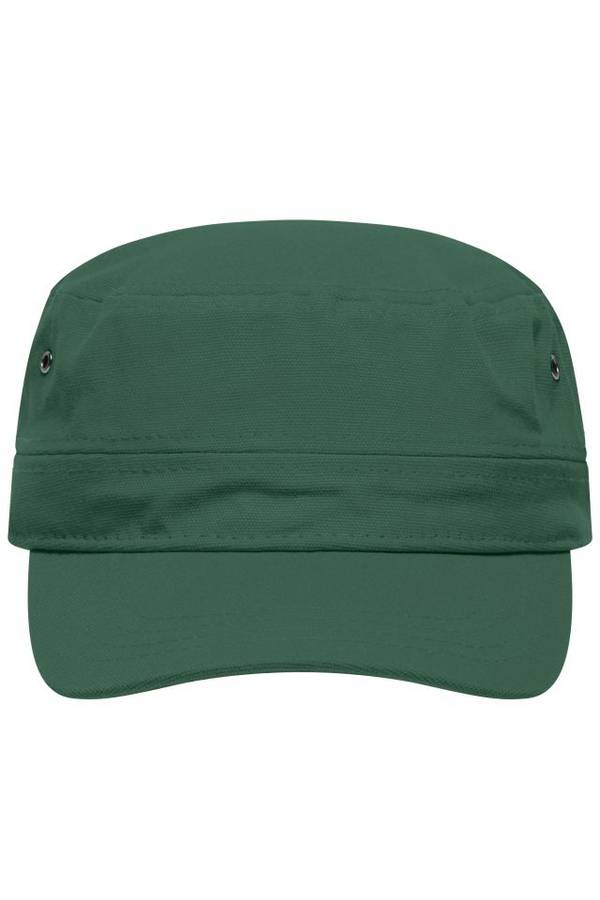 Military Cap Trendiges Cap im Military-Stil aus robustem Baumwollcanvas grün, Gr. one size
