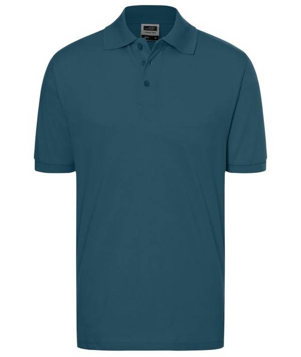 Classic Polo Hochwertiges Polohemd mit Armbündchen blau, Gr. XXL