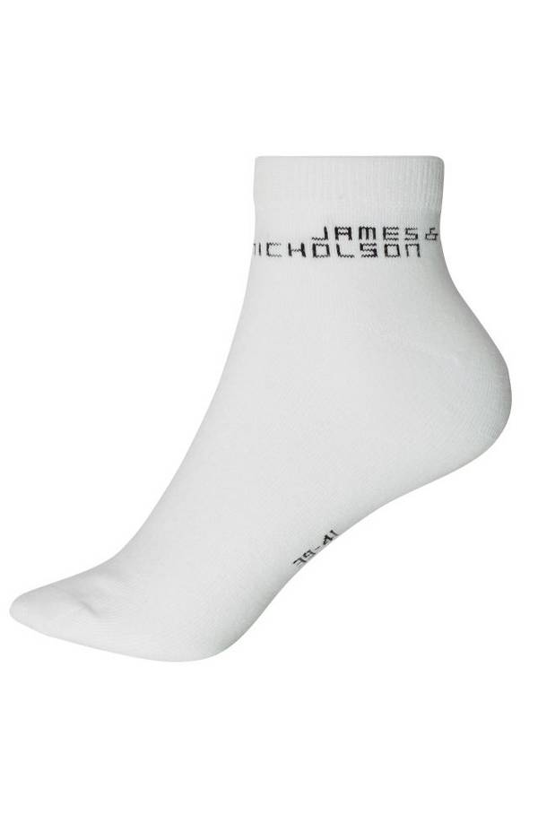 Bio Sneaker Socks Klassische, kurze Socke mit hohem BIO-Baumwollanteil weiß, Gr. 39-41