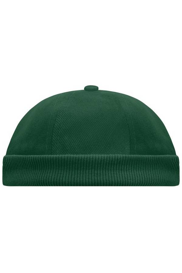 6 Panel Chef Cap Trendiges Cap ohne Schild grün, Gr. one size