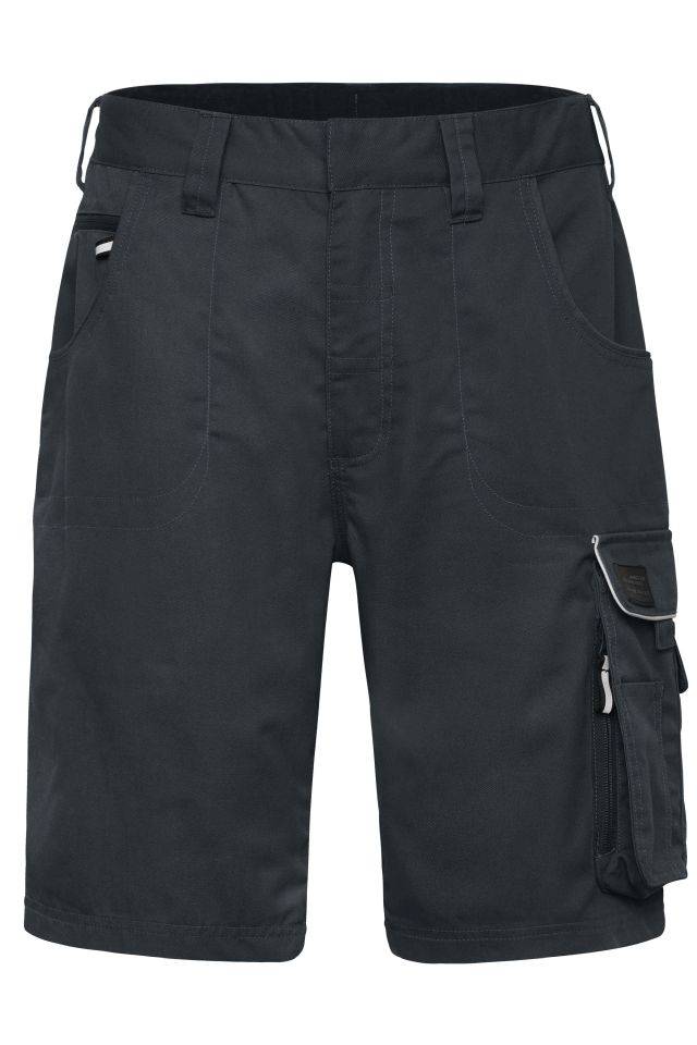 Workwear Bermudas - SOLID - Funktionelle Arbeitsshorts im cleanen Look mit hochwertigen Details grau, Gr. 56-0