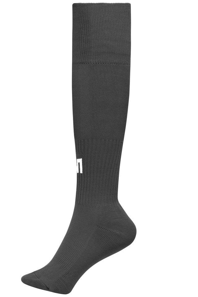 Team Socks Stutzenstrumpf für Kinder und Erwachsene grau, Gr. M-0