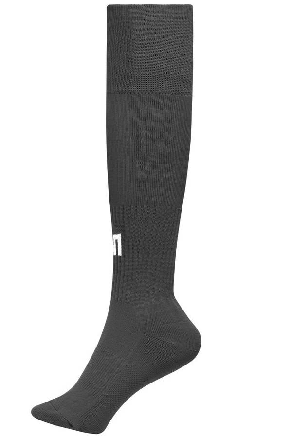 Team Socks Stutzenstrumpf für Kinder und Erwachsene grau, Gr. M