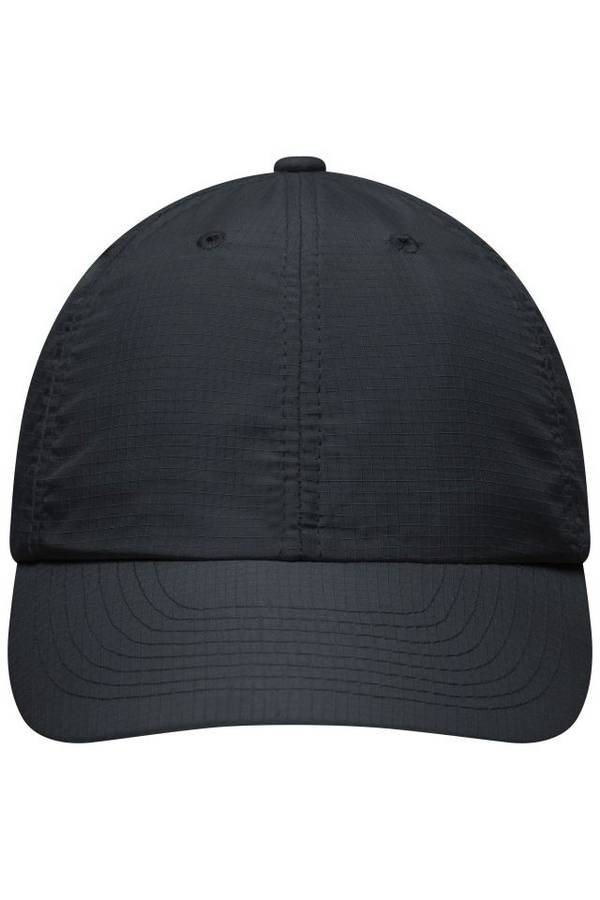 6 Panel Coolmax® Cap Funktionelles 6 Panel Cap aus Coolmax® extreme schwarz, Gr. one size
