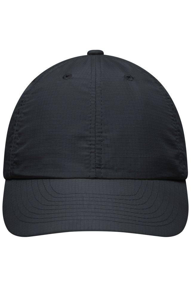 6 Panel Coolmax® Cap Funktionelles 6 Panel Cap aus Coolmax® extreme schwarz, Gr. one size-0
