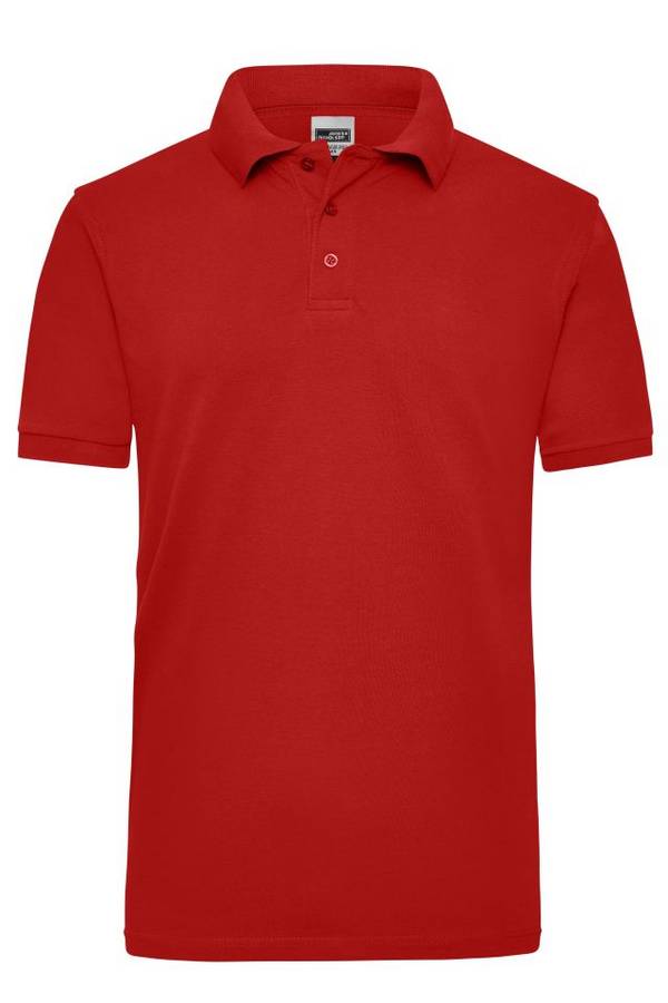 Workwear Polo Men Strapazierfähiges klassisches Poloshirt rot, Gr. S