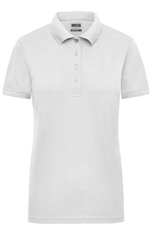 Ladies' Workwear Polo Pflegeleichtes und strapazierfähiges Polo weiß, Gr. S