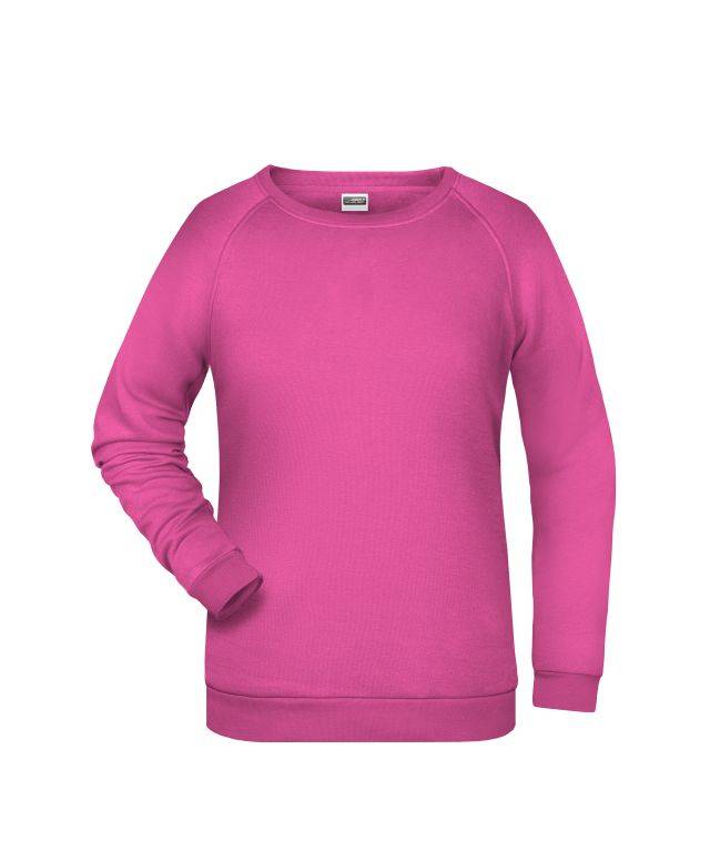 Ladies' Promo Sweat Rundhals-Sweatshirt pink, Gr. M-0