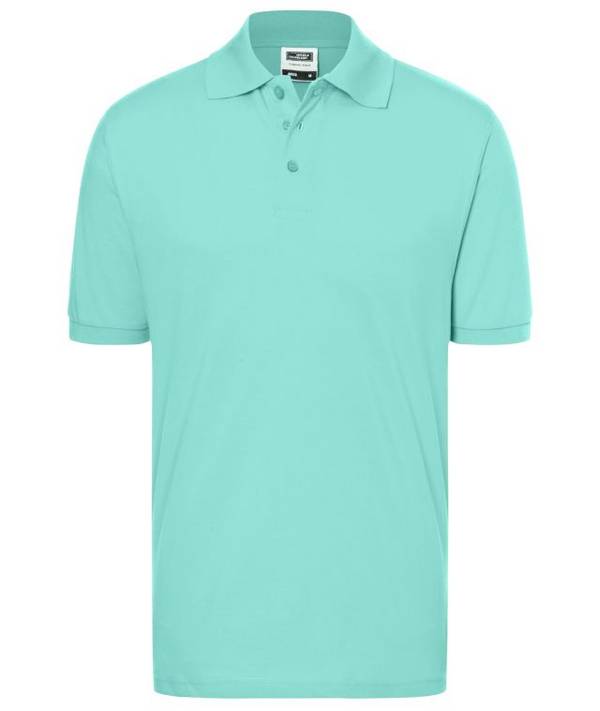 Classic Polo Hochwertiges Polohemd mit Armbündchen grün, Gr. XL