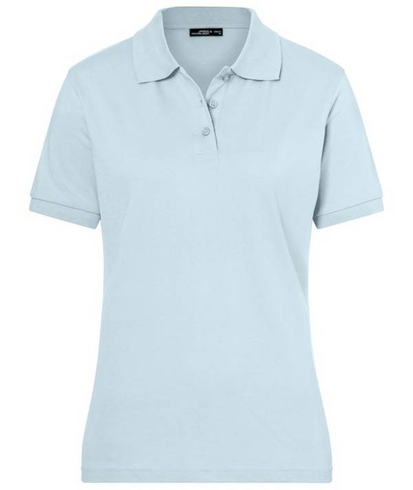 Classic Polo Ladies Hochwertiges Polohemd mit Armbündchen blau, Gr. S