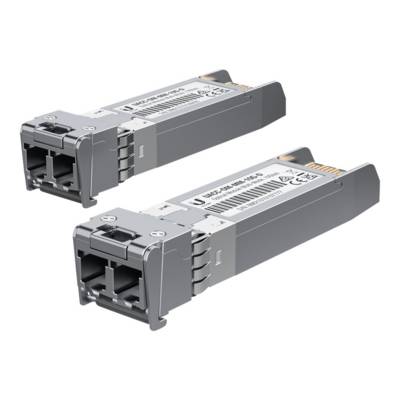 Ubiquiti - SFP (Mini-GBIC)-Transceiver-Modul - 10GbE - LC Multi-Mode - bis zu 300 m (Packung mit 2)-0