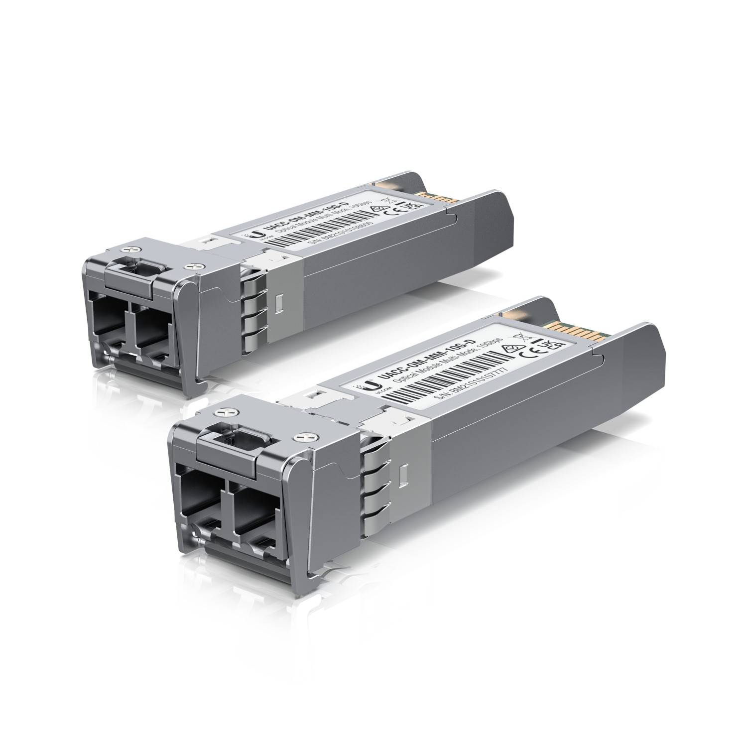 Ubiquiti - SFP (Mini-GBIC)-Transceiver-Modul - 10GbE - LC Multi-Mode - bis zu 300 m (Packung mit 2)-3