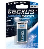 tecxus 9 Volt-Block - Batterie 9V - Alkalisch-1