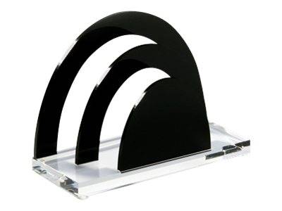 WEDO Acryl Briefständer 2 Fächer, Exclusiv gk.sw-2