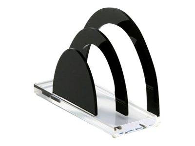 WEDO Acryl Briefständer 2 Fächer, Exclusiv gk.sw-4