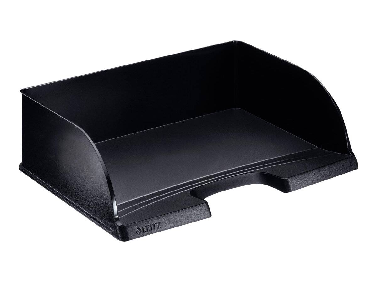 Briefablage Jumbo Plus DIN A4 quer PS schwarz-1