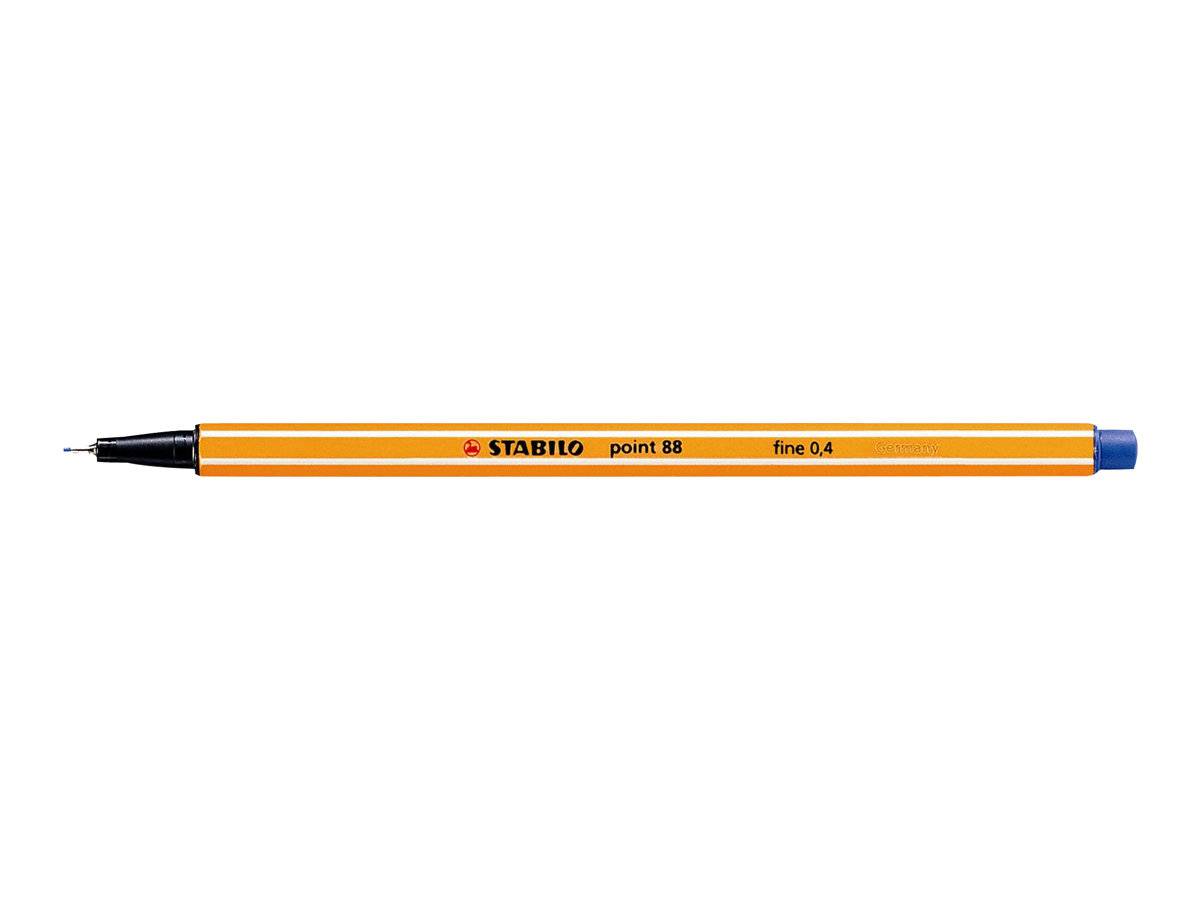 STABILO point 88 - Fineliner - gemischte Farben - 0.4 mm - fein (Packung mit 10)-1
