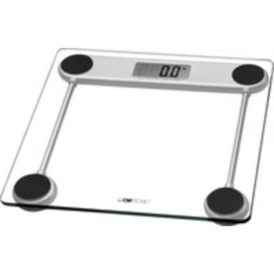Clatronic PW 3368 Personenwaage 271666 digital Wägebereich (max.)=150 kg Glasklar-1