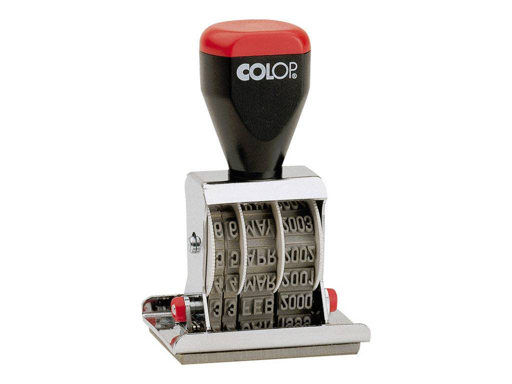 COLOP Classic 04060/L1 - Stempel - Standardtext, Datum