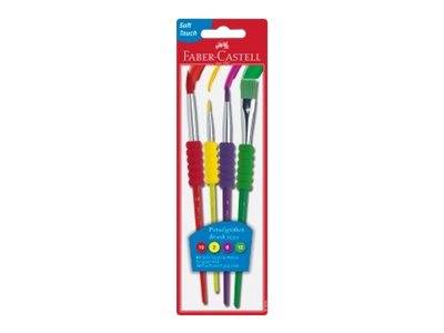 Faber-Castell - Pinsel - Größe: 2, 6, 10, 12 (Packung mit 4)-2