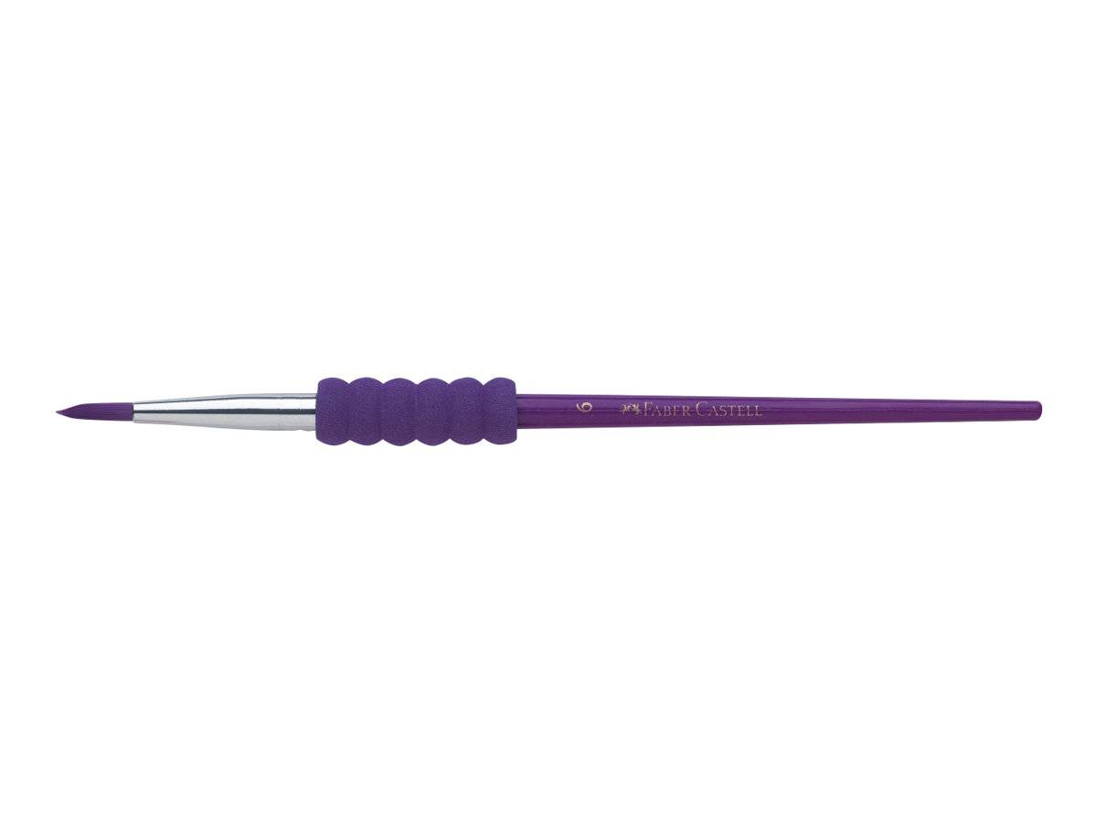 Faber-Castell - Pinsel - Größe: 2, 6, 10, 12 (Packung mit 4)-3
