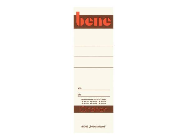 ESSELTE LEITZ - Bene - Selbstklebend - weiß - 55 x 153 mm 10