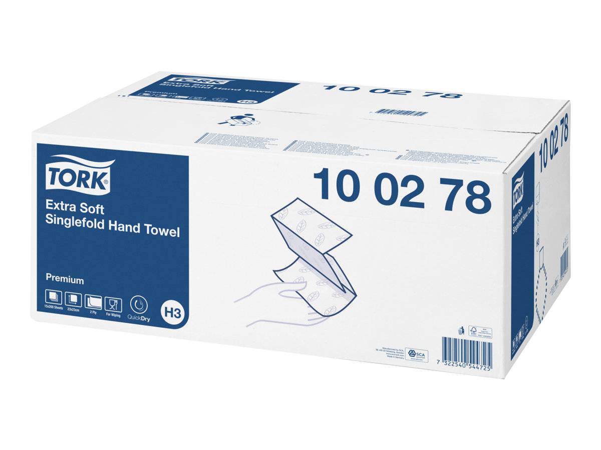Tork Premium Soft H3 - Papiertücher - 426 g - 200 Blätter-1