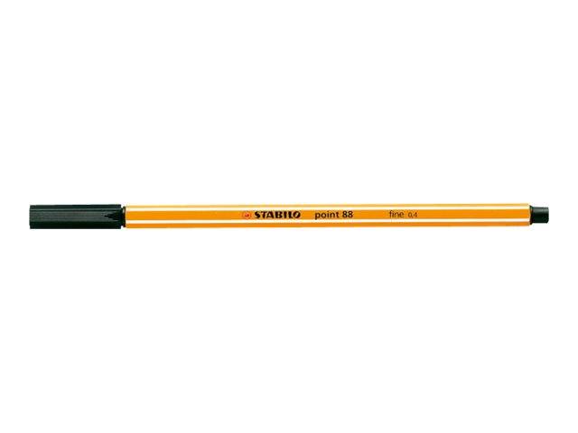 STABILO point 88 - Fineliner - gemischte Farben - 0.4 mm - fein (Packung mit 25)-1