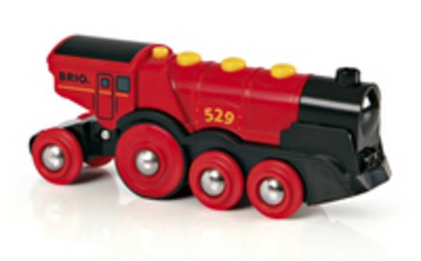 RAVENSBURGER - BRIO Rote Lola, Zug, Explore, 0,3 Jahr(e), AAA, Schwarz, Rot