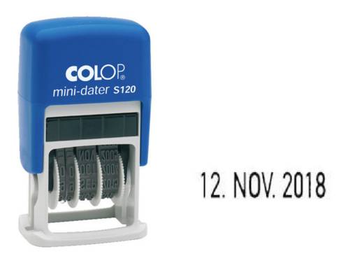 COLOP Mini-Dater S 120 - Stempel - Selbstfärbend